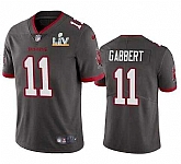 Nike Men & Women & Youth Buccaneers 11 Blaine Gabbert Gray 2021 Super Bowl LV Vapor Untouchable Limited Jersey,baseball caps,new era cap wholesale,wholesale hats